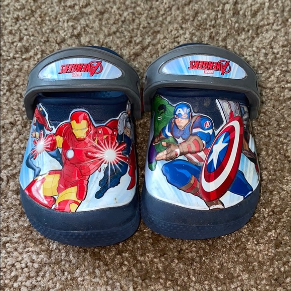 crocs avengers